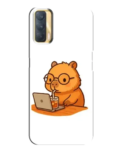 Чохол для OPPO A33 з картинкою «Капібара з ноутбуком» Чохол для OPPO A33 з картинкою «Капібара з ноутбуком»