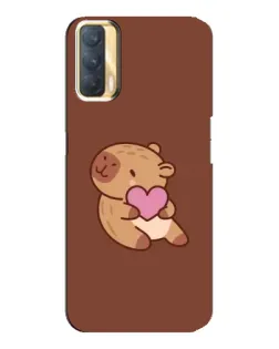 Чохол для OPPO A33 з картинкою «Капібара з серцем» Чохол для OPPO A33 з картинкою «Капібара з серцем»