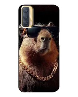 Чохол для OPPO A33 з картинкою «Капібара золотий ланцюг» Чохол для OPPO A33 з картинкою «Капібара золотий ланцюг»