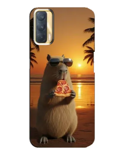 Чохол для OPPO A33 з картинкою «Капібара з піцою» Чохол для OPPO A33 з картинкою «Капібара з піцою»
