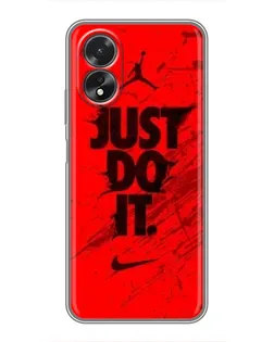 Чехол для OPPO A38 с картинкой «Nike Just Do It»