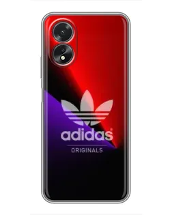 Чехол для OPPO A38 с картинкой «Adidas Red Neon» Чехол для OPPO A38 с картинкой «Adidas Red Neon»