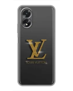 Чехол для OPPO A38 с картинкой «Градиент Louis Vuitton»