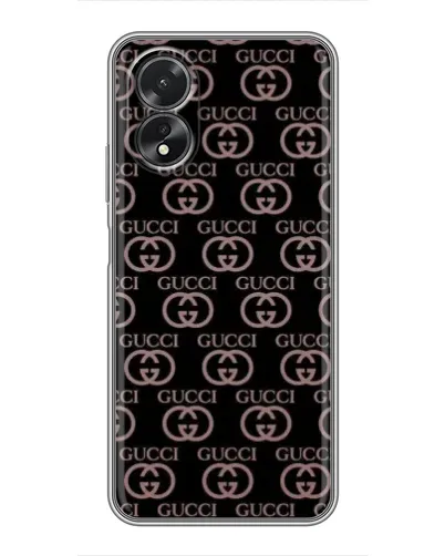 Чехол для OPPO A38 с картинкой «Классическая монограмма Gucci» Чехол для OPPO A38 с картинкой «Классическая монограмма Gucci»