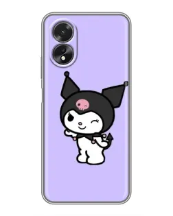 Чехол для OPPO A38 с картинкой «Классическая Kuromi» Чехол для OPPO A38 с картинкой «Классическая Kuromi»