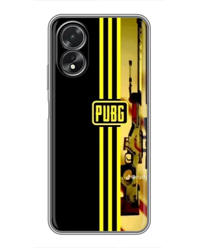 Чохол для OPPO A38 з картинкою «PUBG — камуфляжний шолом»