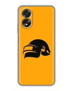 Чохол для OPPO A38 з картинкою «PUBG — золотий шолом» Чохол для OPPO A38 з картинкою «PUBG — золотий шолом»