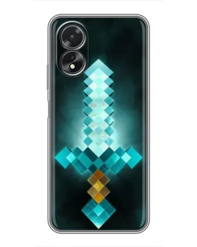 Чохол для OPPO A38 з картинкою «Алмазний меч неон» Чохол для OPPO A38 з картинкою «Алмазний меч неон»