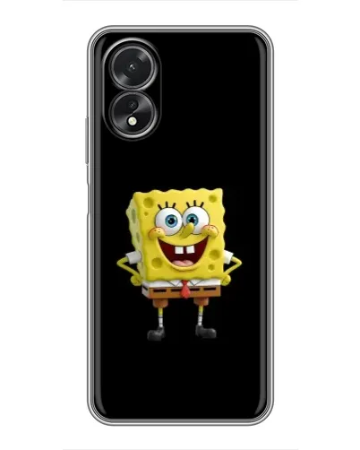Чехол для OPPO A38 с картинкой «Классический Губка Боб»