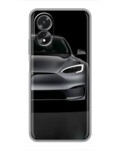 Чохол для OPPO A38 з картинкою «Tesla Model S Look» Чохол для OPPO A38 з картинкою «Tesla Model S Look»