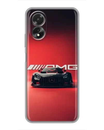 Чохол для OPPO A38 з картинкою «Mercedes AMG — червона лінія» Чохол для OPPO A38 з картинкою «Mercedes AMG — червона лінія»