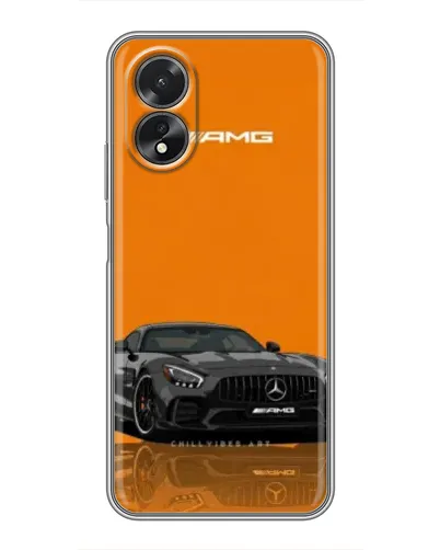 Чохол для OPPO A38 з картинкою «Помаранчевий Mercedes AMG» Чохол для OPPO A38 з картинкою «Помаранчевий Mercedes AMG»