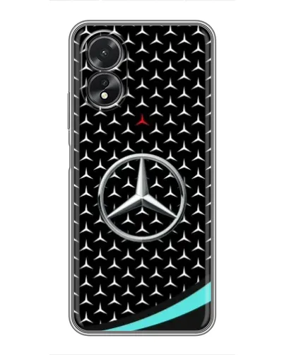 Чохол для OPPO A38 з картинкою «Mercedes — бірюзовий акцент» Чохол для OPPO A38 з картинкою «Mercedes — бірюзовий акцент»