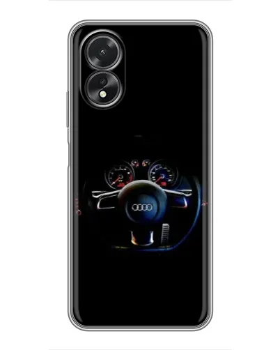 Чохол для OPPO A38 з картинкою «Салон Audi — кермо» Чохол для OPPO A38 з картинкою «Салон Audi — кермо»
