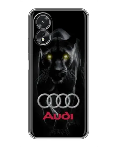 Чохол для OPPO A38 з картинкою «Пантера та Audi» Чохол для OPPO A38 з картинкою «Пантера та Audi»
