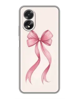 Чехол для OPPO A38 с картинкой «Розовый бант»