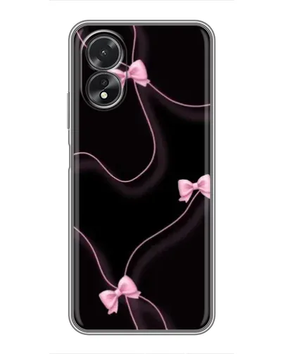 Чехол для OPPO A38 с картинкой «Розовые ленты»