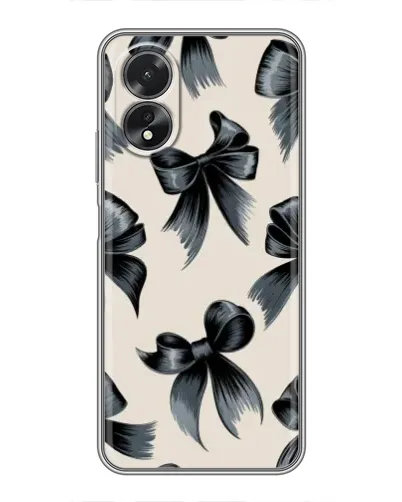Чехол для OPPO A38 с картинкой «Банты Coquette»