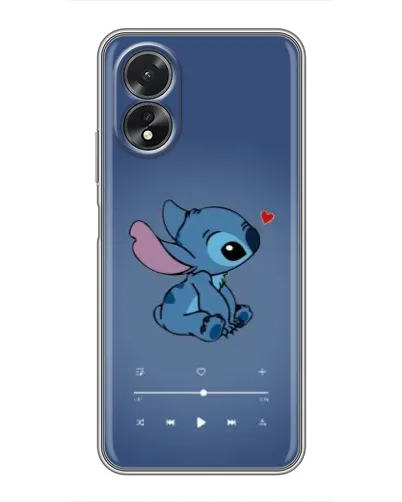 Чехол для OPPO A38 с картинкой «Музыкальный Stitch» Чехол для OPPO A38 с картинкой «Музыкальный Stitch»