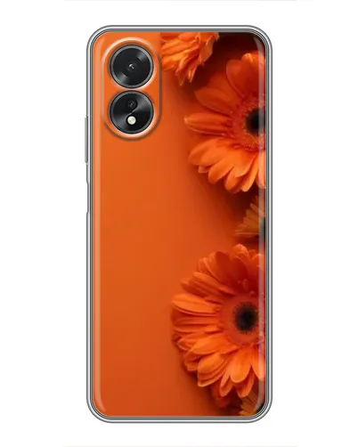 Чехол для OPPO A38 с картинкой «Оранжевые герберы» Чехол для OPPO A38 с картинкой «Оранжевые герберы»
