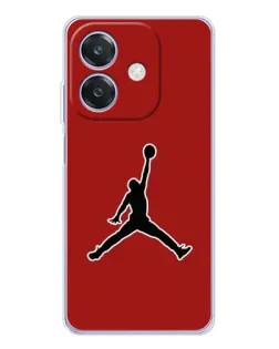 Чехол для OPPO A3x с картинкой «Jordan Red Back»