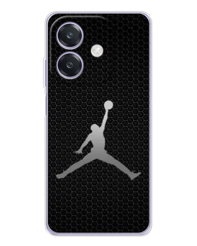 Чехол для OPPO A3x с картинкой «Jordan Dark Carbon»