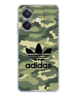 Чехол для OPPO A3x с картинкой «Милитари стиль Adidas»