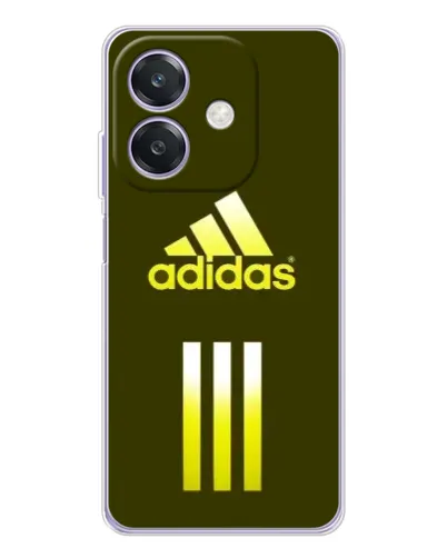 Чехол для OPPO A3x с картинкой «Оливковый градиент Adidas»