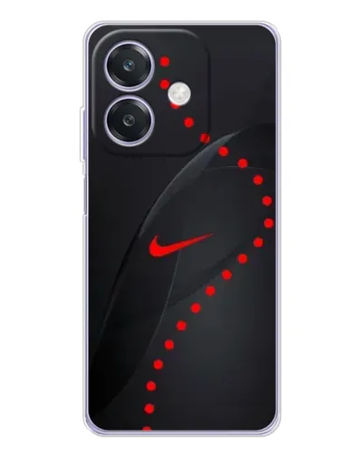 Чехол для OPPO A3x с картинкой «Абстрактный дизайн Nike»