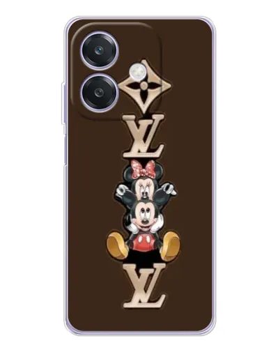 Чохол для OPPO A3x з картинкою «LV та Міккі Маус»