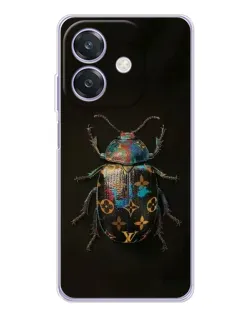 Чохол для OPPO A3x з картинкою «LV — мармуровий принт»