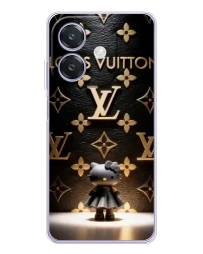 Чохол для OPPO A3x з картинкою «Монограма з фігурою»