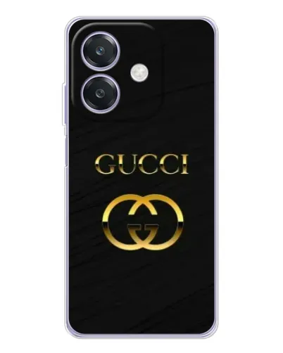 Чехол для OPPO A3x с картинкой «Золотой логотип Gucci» Чехол для OPPO A3x с картинкой «Золотой логотип Gucci»