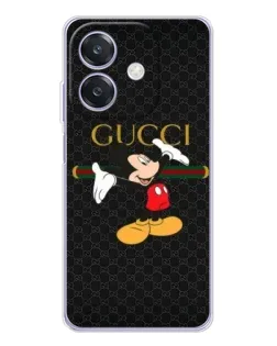 Чехол для OPPO A3x с картинкой «Микки Маус Gucci»