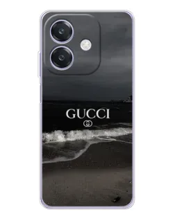 Чехол для OPPO A3x с картинкой «Gucci — морской прибой»