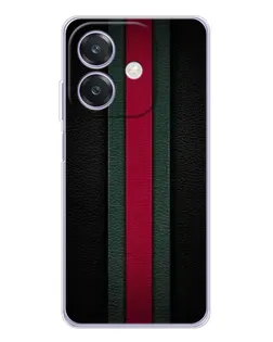 Чехол для OPPO A3x с картинкой «Gucci — неоновая линия»