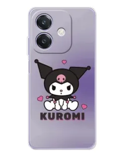 Чохол для OPPO A3x з картинкою «Kuromi — фіолетовий арт» Чохол для OPPO A3x з картинкою «Kuromi — фіолетовий арт»