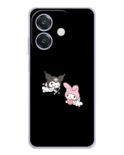 Чохол для OPPO A3x з картинкою «My Melody та Kuromi»