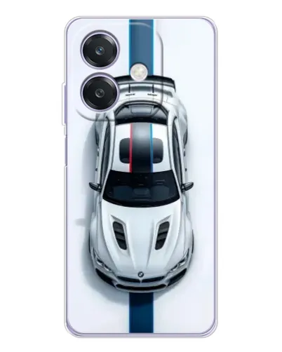 Чехол для OPPO A3x с картинкой «Вид сверху — BMW M» Чехол для OPPO A3x с картинкой «Вид сверху — BMW M»