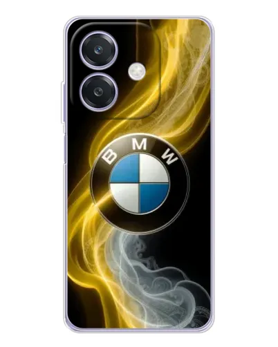 Чехол для OPPO A3x с картинкой «Золотистый дым BMW» Чехол для OPPO A3x с картинкой «Золотистый дым BMW»