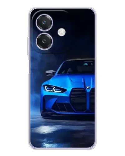 Чехол для OPPO A3x с картинкой «Голубая BMW M4» Чехол для OPPO A3x с картинкой «Голубая BMW M4»
