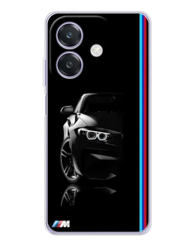 Чехол для OPPO A3x с картинкой «Силуэт BMW в темноте» Чехол для OPPO A3x с картинкой «Силуэт BMW в темноте»