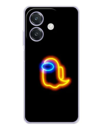 Чехол для OPPO A3x с картинкой «Among Us неоновое сияние» Чехол для OPPO A3x с картинкой «Among Us неоновое сияние»