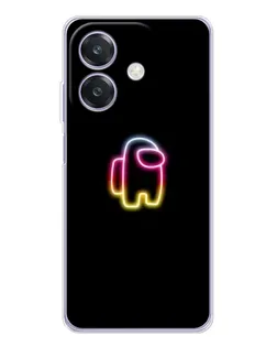 Чехол для OPPO A3x с картинкой «Among Us градиент»