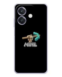 Чехол для OPPO A3x с картинкой «Алмазная кирка»