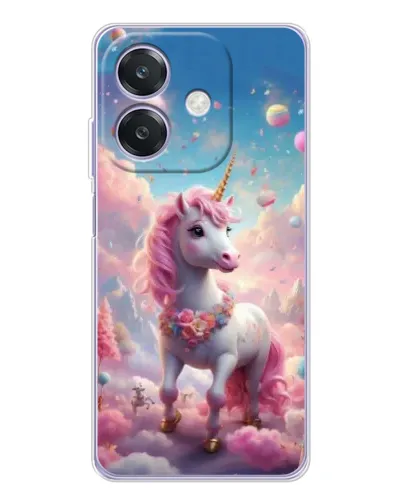 Чохол для OPPO A3x з картинкою «Єдиноріг серед хмар» Чохол для OPPO A3x з картинкою «Єдиноріг серед хмар»