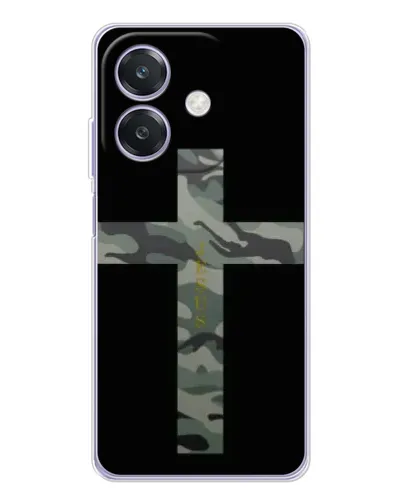 Чохол для OPPO A3x з картинкою «Мілітарі Хрест»
