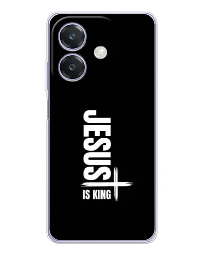 Чохол для OPPO A3x з картинкою «Вертикаль віри Jesus»