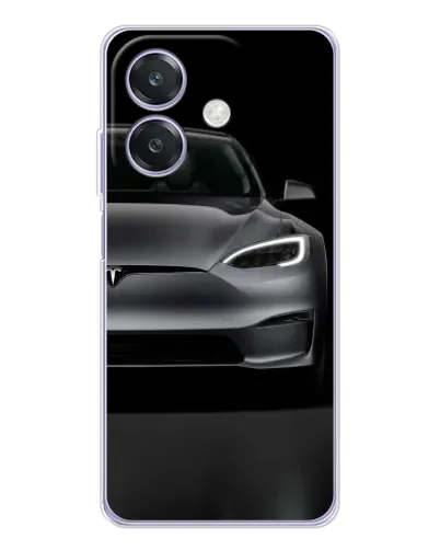 Чехол для OPPO A3x с картинкой «Tesla Model S Look»