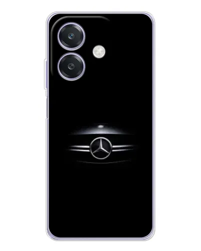 Чехол для OPPO A3x с картинкой «Mercedes — абстрактные линии»